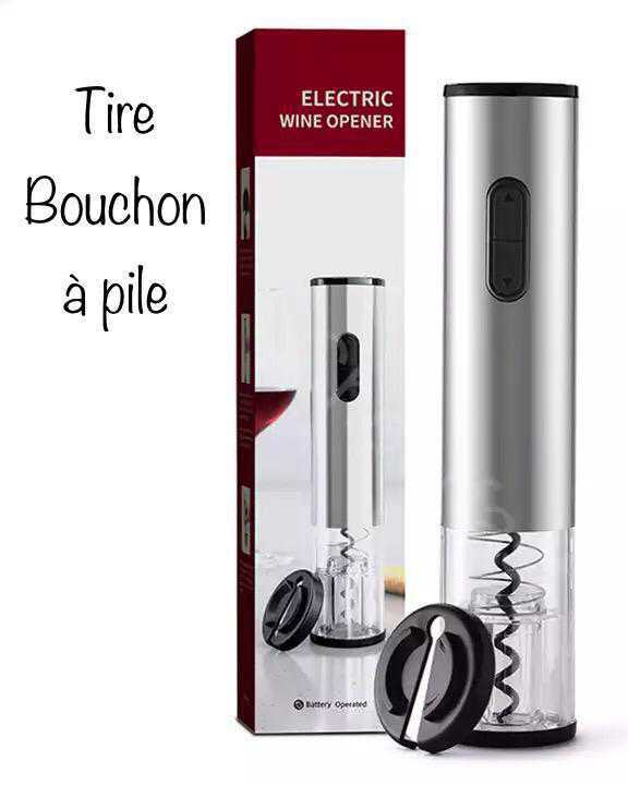 Tire bouchon manuel ou rechargeable/ distributeur de vin