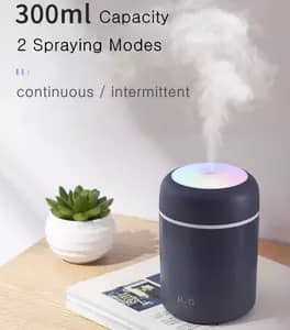 Diffuseur d’arômes, humidificateur, veilleuse (3 en 1)