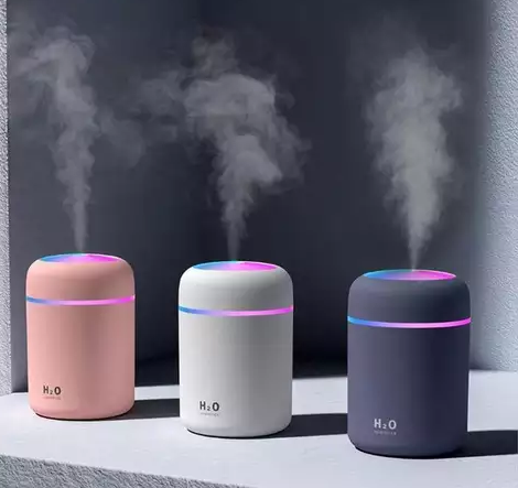 Diffuseur d’arômes, humidificateur, veilleuse (3 en 1)