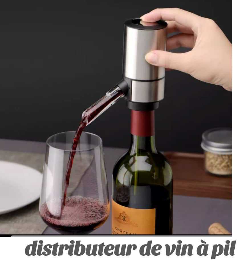 Tire bouchon manuel ou rechargeable/ distributeur de vin