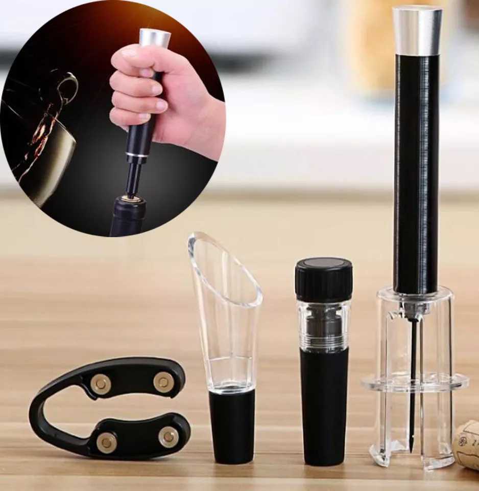 Tire bouchon manuel ou rechargeable/ distributeur de vin