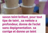 Savon pour tout tipe de teint. Rend la peau lisse, brillant et éclatant……