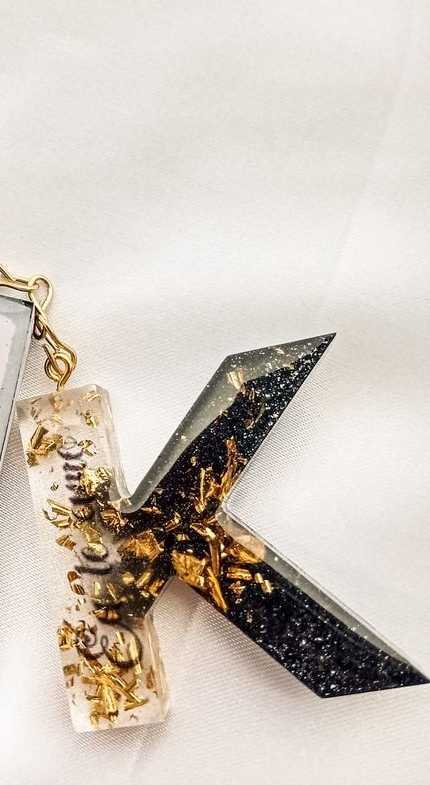 Porté clé en résine