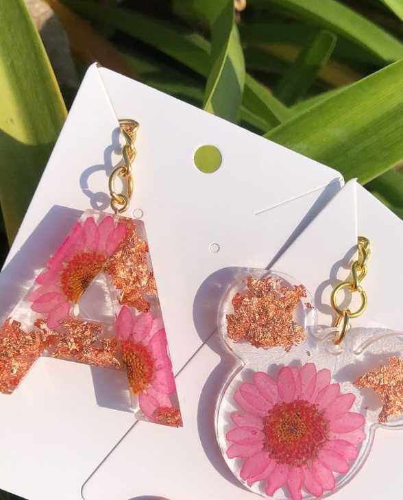 Porté clé en résine