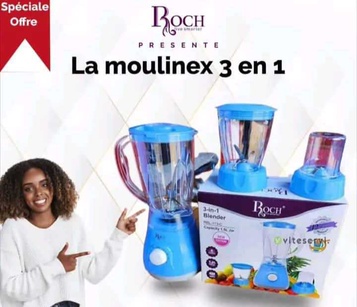 MOULINEX 3 EN 1 DE MARQUE ROCH