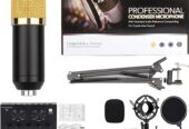 Microphone +carte son et assessoires