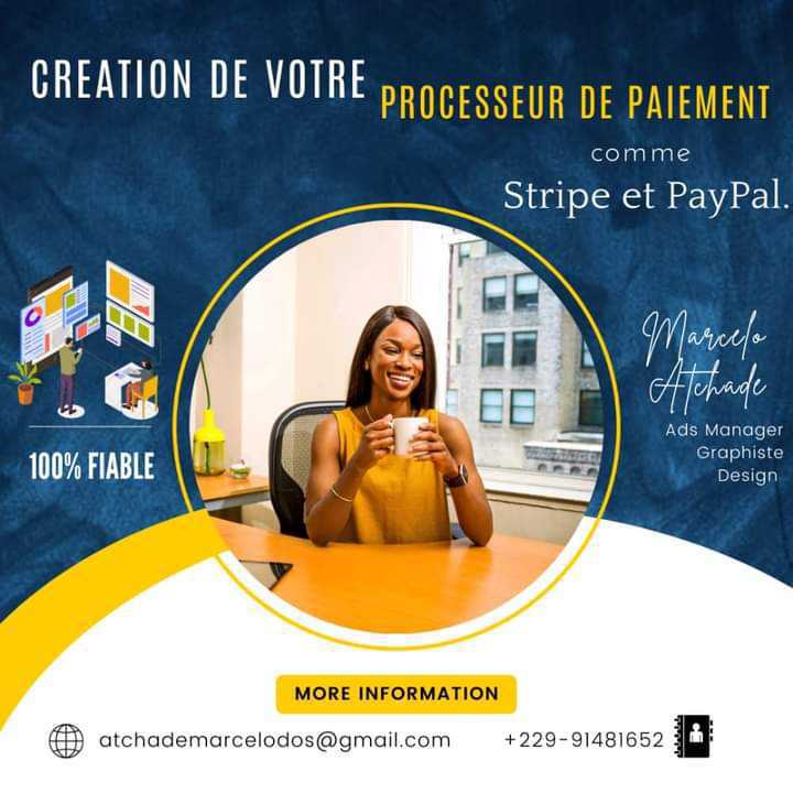 Processeur de paiement comme Stripe et PayPal