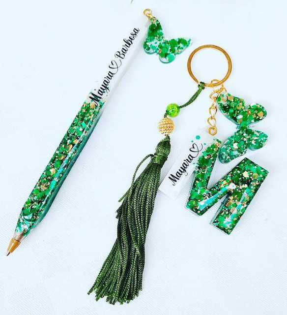 Porte clef et stylo personnalisé