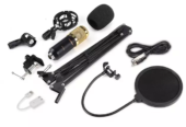 Microphone +carte son et assessoires