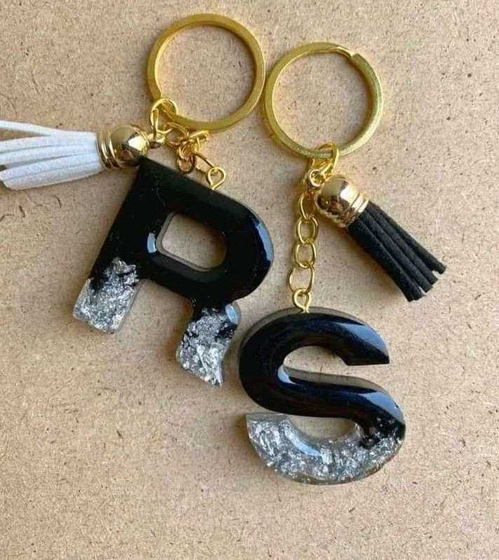 Portes clés personnalisé en résine époxy