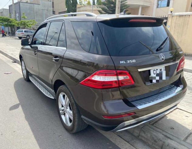 MERCEDES ML350 ANNEE 2013 SÉRIE CC