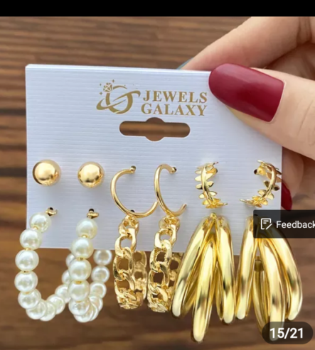 Ensembles de boucles d’oreilles