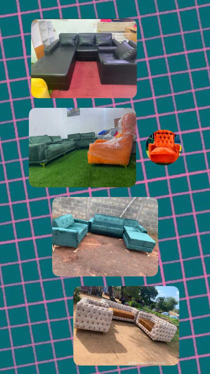 Meubles Salon L, 7 ou 6 ou 5 places