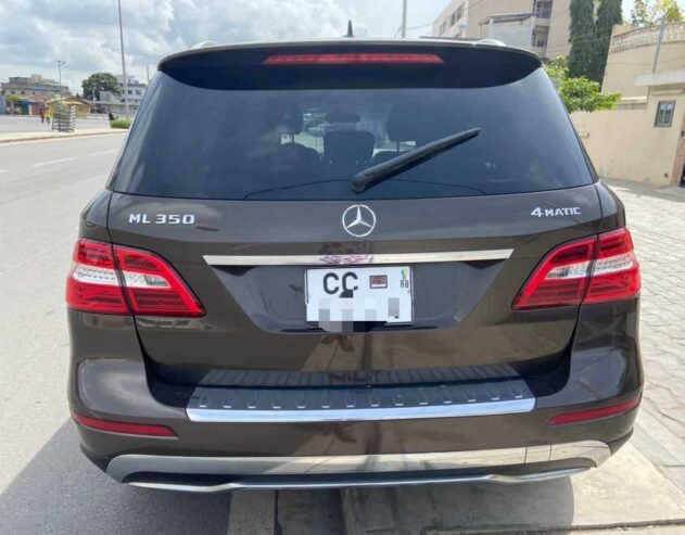 MERCEDES ML350 ANNEE 2013 SÉRIE CC