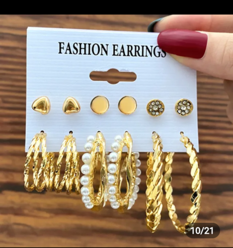 Ensembles de boucles d’oreilles