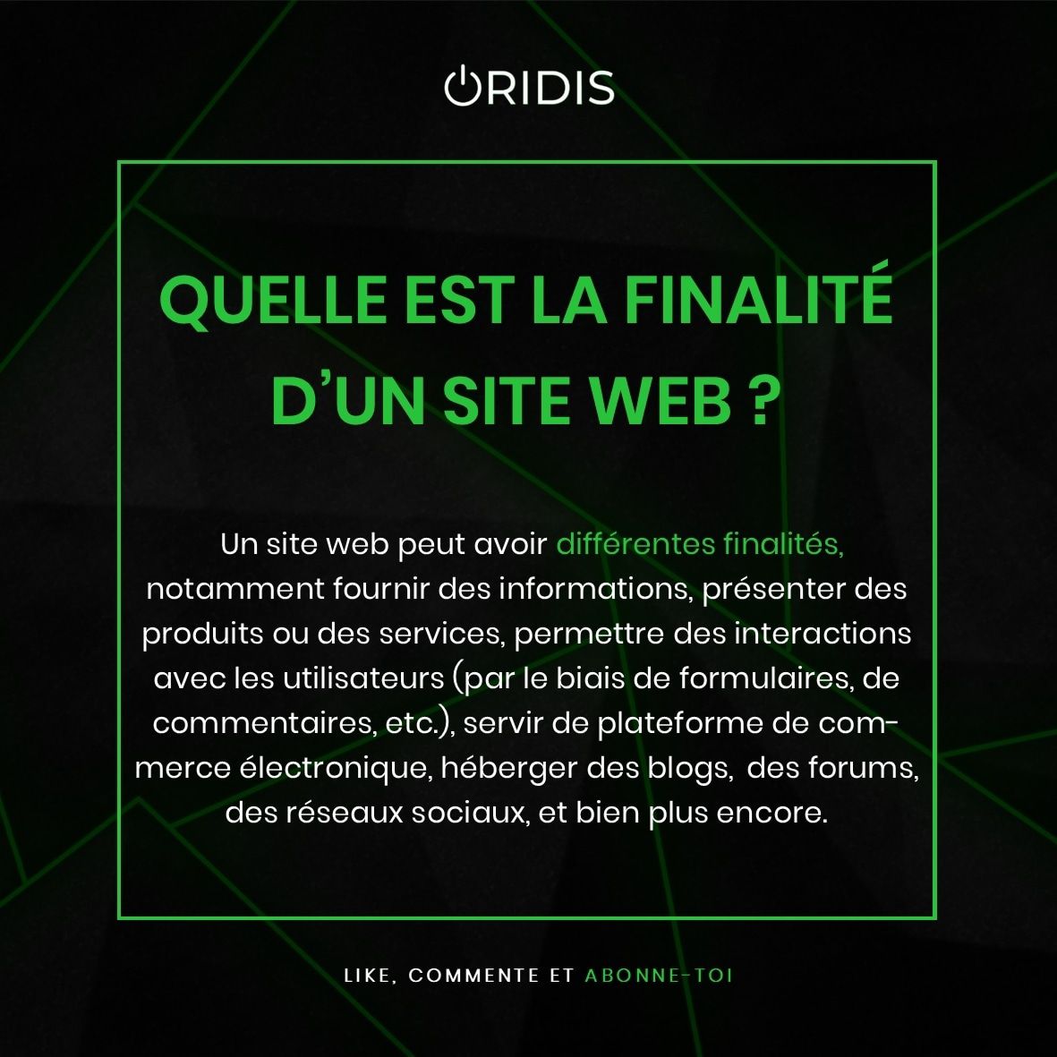 Conception de site web