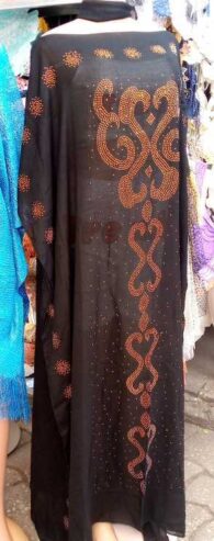 Boubou avec foulard