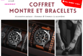 Coffret montre et bracelets