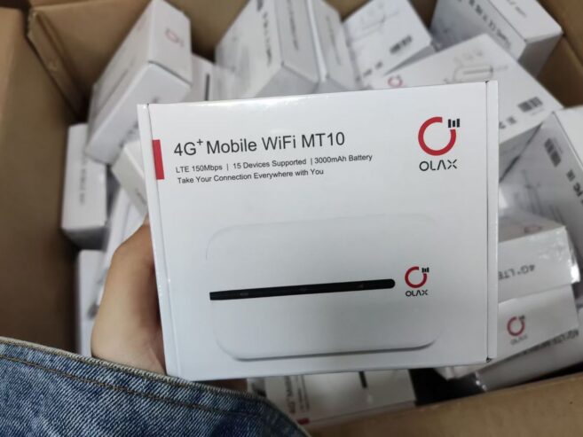 Wifi OLAX 4G avec écran 14h d’autonomie WiFi OLAX