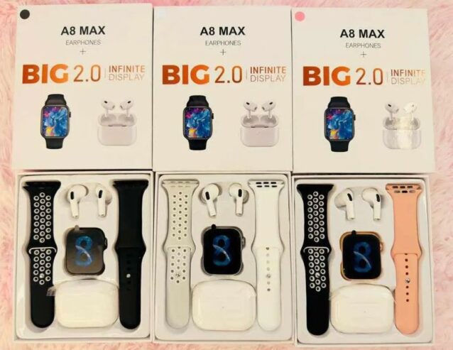 SMART WATCH A8 MAX+AIRPODS