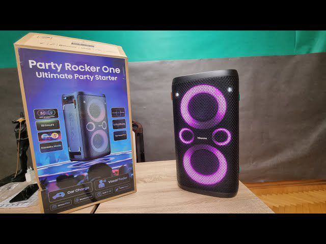 ENCEINTE DE SOIRÉE BLUETOOTH PORTABLE PARTY ROCKER