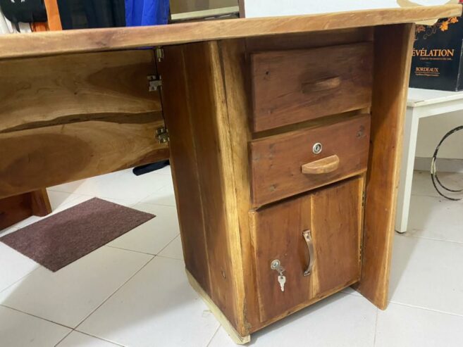 Bureau démontable en bois