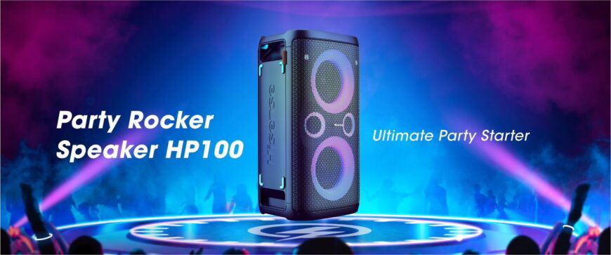 ENCEINTE DE SOIRÉE BLUETOOTH PORTABLE PARTY ROCKER