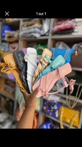 Robe et chaussures disponible immédiatement