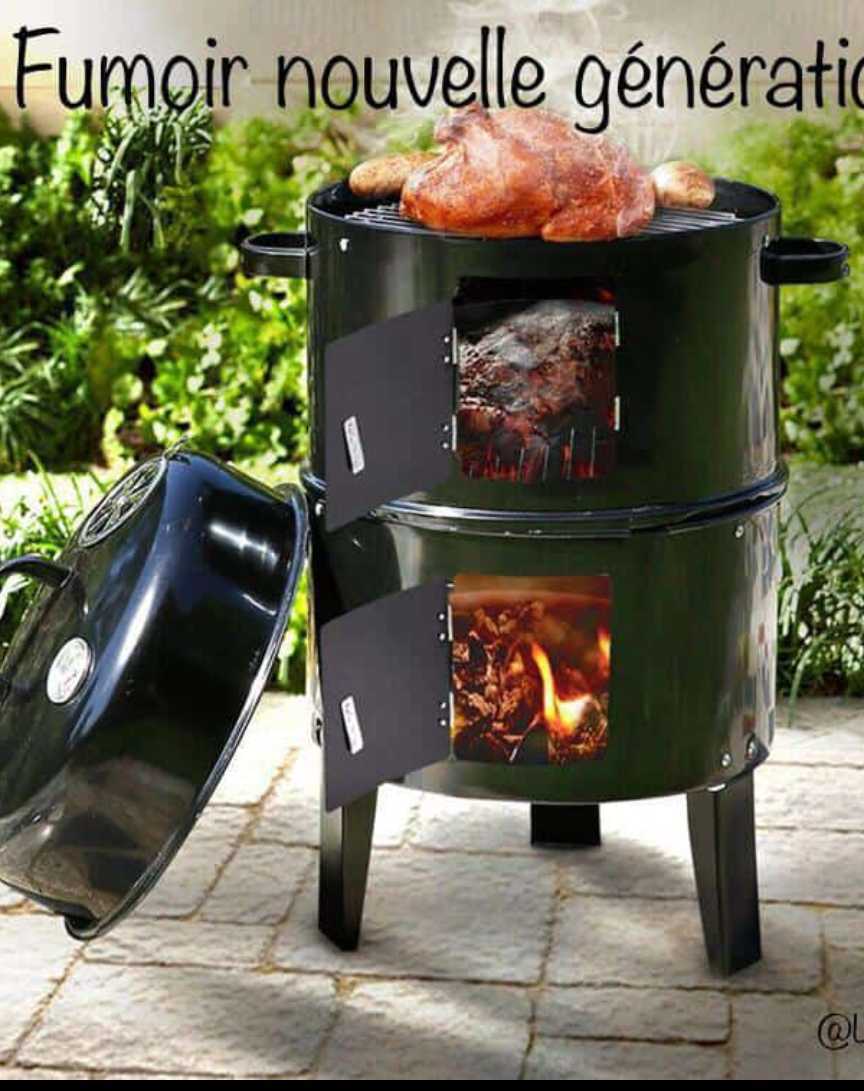 Fumoir à charbon