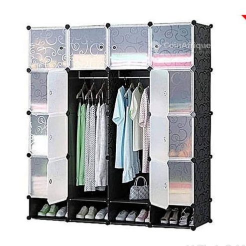 Armoire démontable en cube