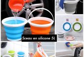 Sceau en Silicone pliable 5 L