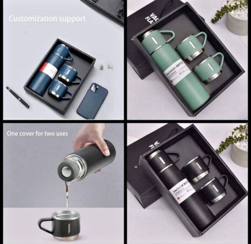 Thermos avec 3 tasse
