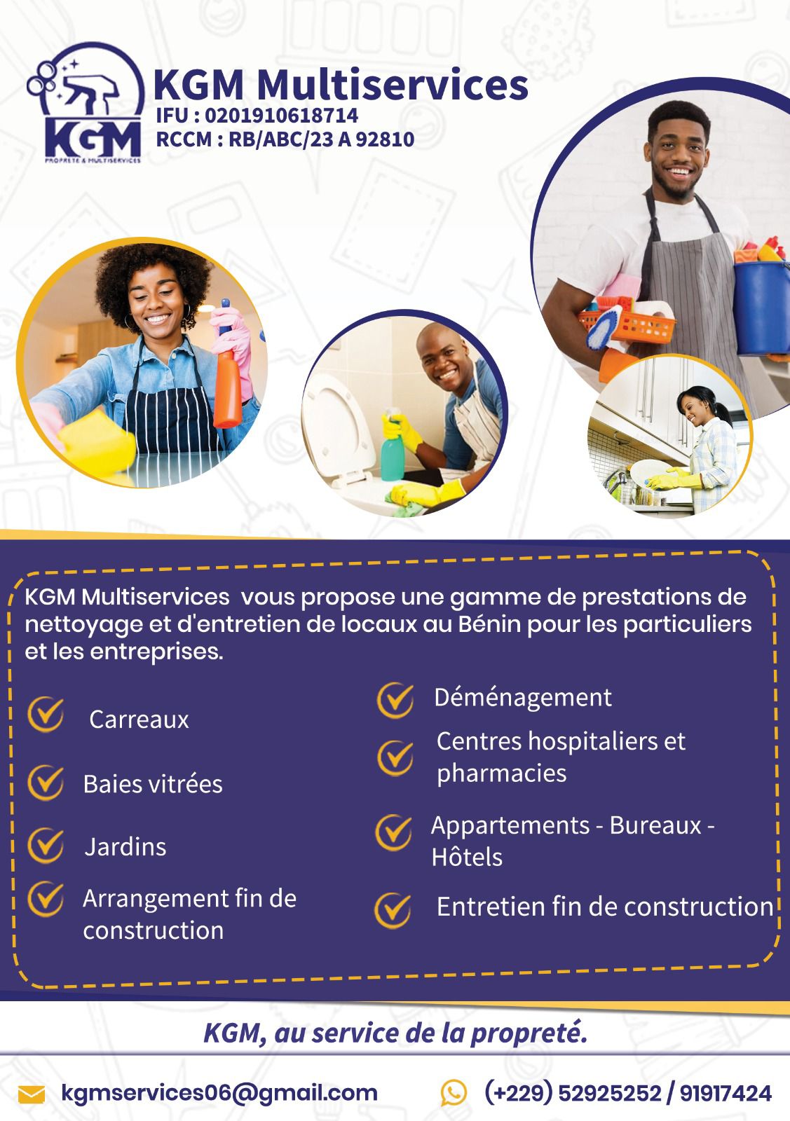 Entretien et Nettoyage