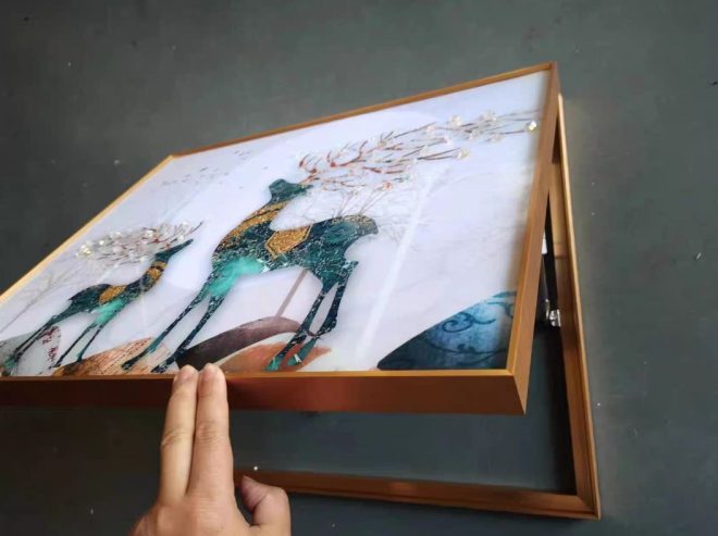 Des tableaux artistiques tout droits venus des Eta