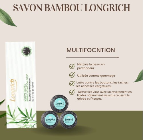 SAVON BAMBOU DE LONGRICH