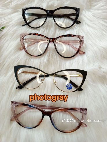 Lunettes photochromiques anti lumière bleu