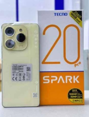 Tecno spark 20 pro disponible à la boutique RAM 8/