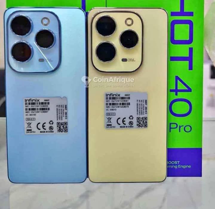 Infinix hot40pro neuf et scellé en boutique