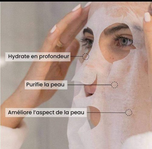 Masque visage en tissus