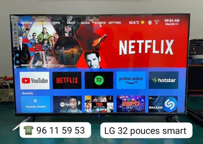 PROMOTION DES TÉLÉS LG ÉCRAN PLASMA 32 POUCES SMAR