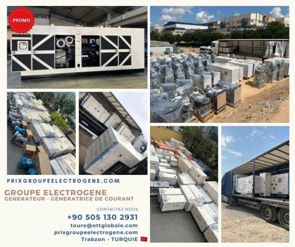 Groupe electrogene 20 kVa – 4000 kVa NEUF TURQUIE