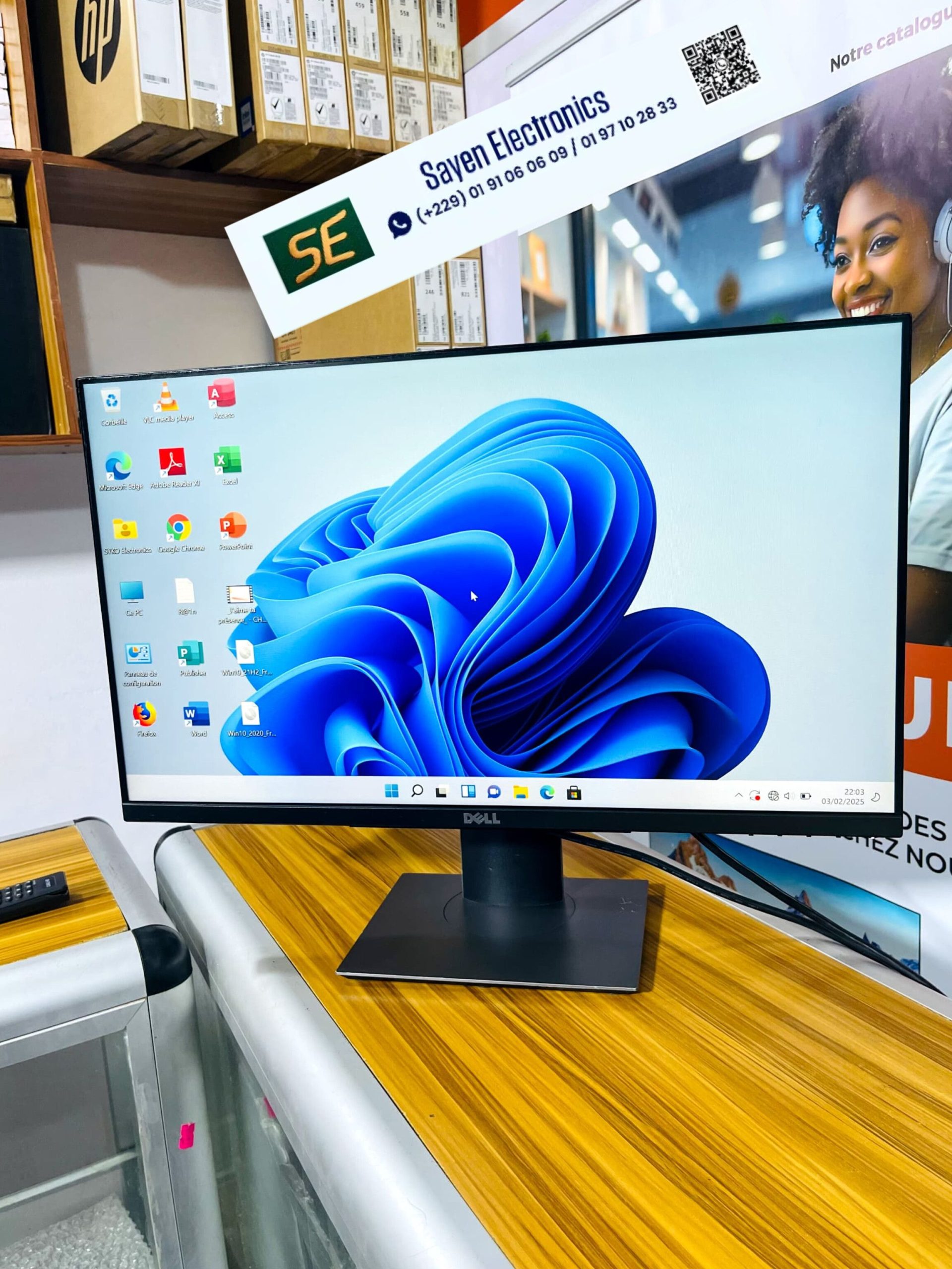 Moniteur(Ecran Seul) DELL Sans Bordure Venu