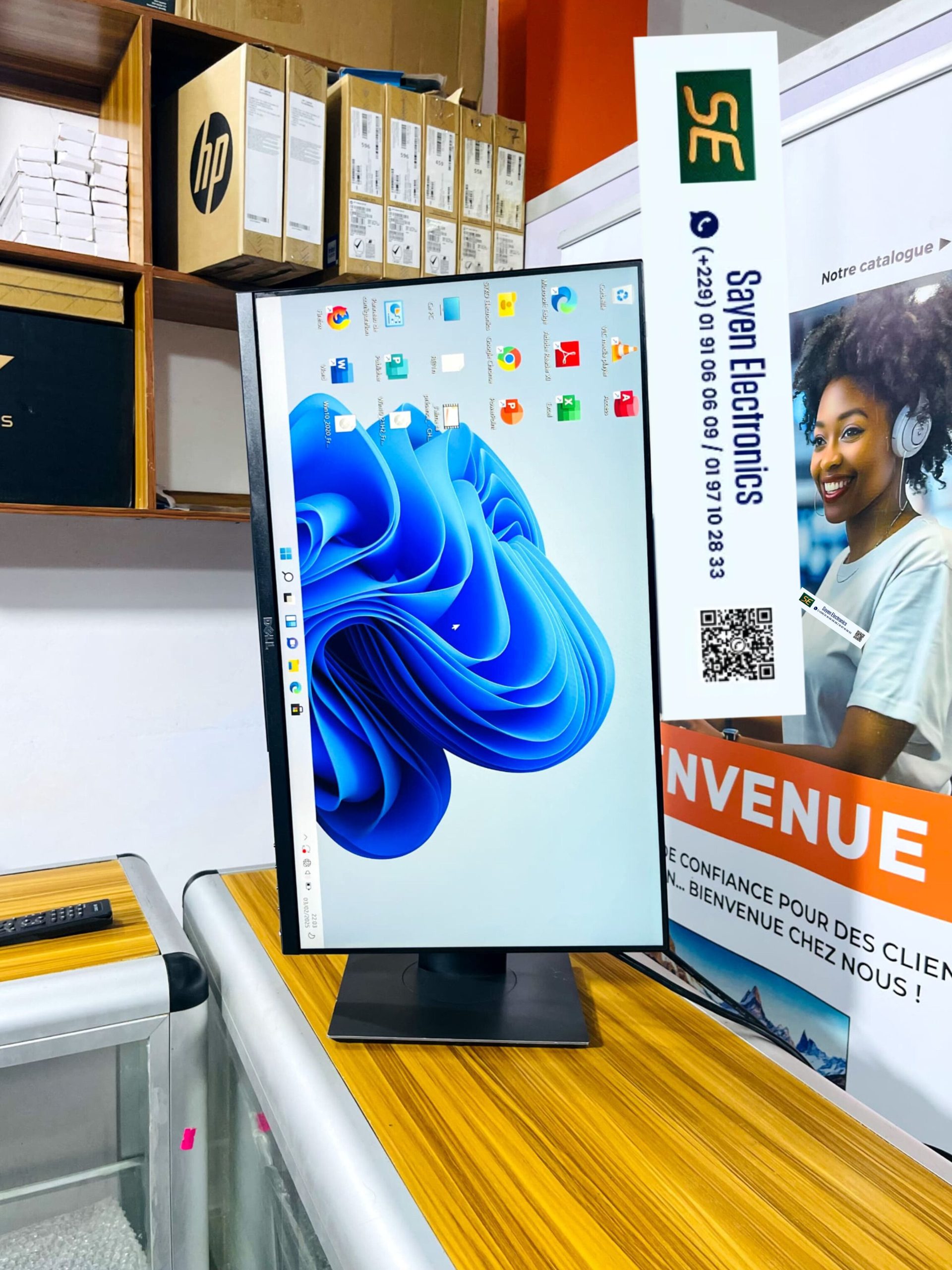 Moniteur(Ecran Seul) DELL Sans Bordure Venu