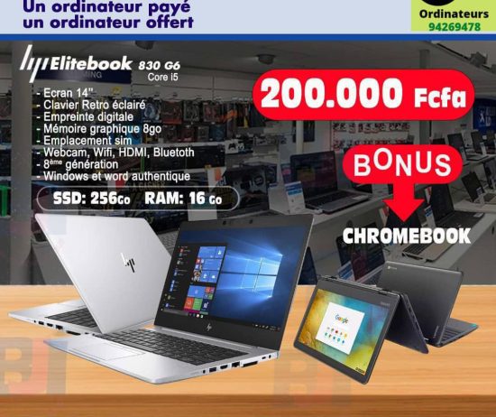 Achetez un HP Elitebook et repartez avec un Chrome